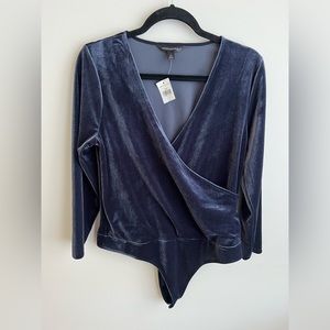 Banana Republic Velvet Bodysuit